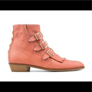 Modern Vice pastel pink Jett boots